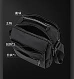 Wepower нова модна чоловіча сумка через плече Унісекс чоловіча сумка водовідштовхувальна сумка ОПТ, фото 10