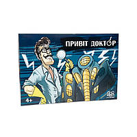 Настольная игра-бродилка "Привет доктор" Strateg 30779 на украинском языке, Vse-detyam