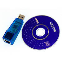 Переходник USB To RJ45 Lan Ethernet Dynamode USB-NIC-1427-100 n