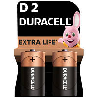 Батарейка Duracell D LR20 щелочная 2шт. в упаковке 81545439/5005987/5014435 n