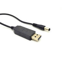 Кабель питания USB to DC 5.5х2.5mm 12V 1A ACCLAB 1283126552847 n