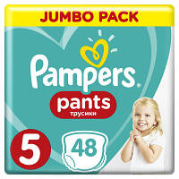 Подгузники Pampers трусики Pants Junior Размер 5 12-17 кг, 48 шт 4015400672906 n