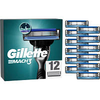 Сменные кассеты Gillette Mach3 12 шт. 3014260323240 n