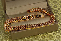 Браслет Xuping Jewelry кобра 20 см 7 мм золотистый