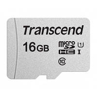 Карта памяти Transcend 16GB microSDHC class 10 UHS-I U1 TS16GUSD300S n