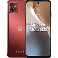 Мобильный телефон Motorola G32 6/128GB Satin Maroon PAUU0040RS n