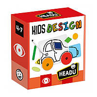 Развивающая игра "Детский дизайн" HEADU MU51272 с фломастером, Vse-detyam