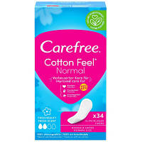 Щоденні прокладки Carefree Cotton Fresh 34 шт. 3574661064307/3574661565071 l