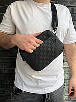 Мужская сумка через плечо 2 в 1 Louis Vuitton, классическая ежедневная.