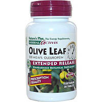 Экстракт оливы Nature's Plus Olive Leaf 30 Veg Tabs NTP7346 NB, код: 7518095