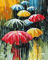 Картина по номерам BrushMe Цветной дождь 40х50см BS52166 NB, код: 8265288