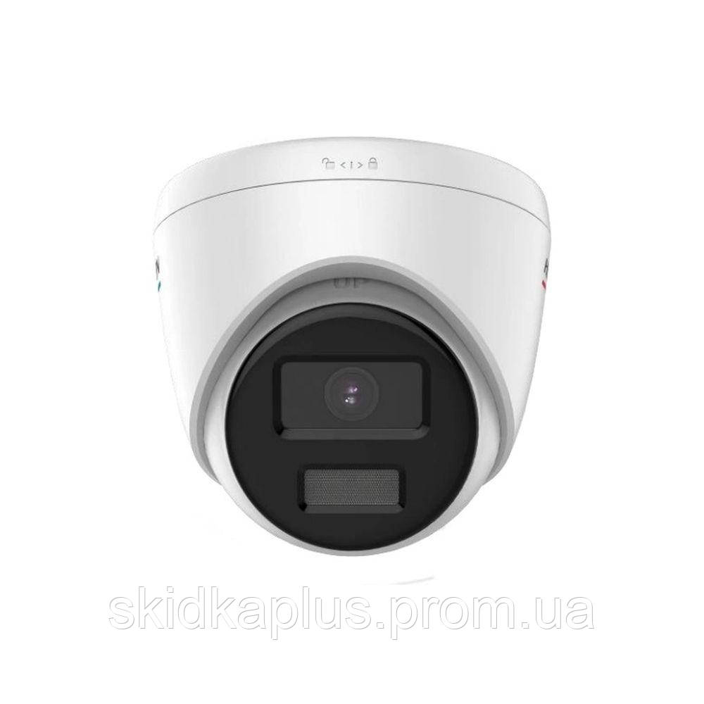IP-відеокамера 2 МП Hikvision DS-2CD1327G0-L(C) (2.8 мм) ColorVu для системи відеоспостереження SP, код: 7742995