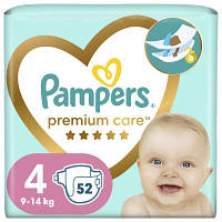 Подгузники Pampers Premium Care Maxi Размер 4 9-14 кг 52 шт 4015400278818 n