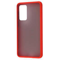 Чохол до мобільного телефона Matte Color Case TPU Huawei P40 Red 28492/red l