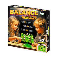 Развивающая настольная игра "Balance Monkey" Danko Toys BalM-01, 25 фигурок обезьян, Vse-detyam