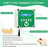 Автоматичний курник Kotsy, водонепроникний, темно-зелений, фото 6