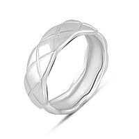 Серебряное кольцо SilverBreeze без камней (2085454) 16.5 размер KV, код: 7430096