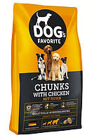 Сухой корм для собак с курицей Happy Dog Dogs Favorite mit Huhn 15 кг NB, код: 7721940