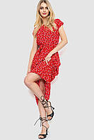 Платье с цветочным принтом красный 214R055 Ager XL NB, код: 8386112