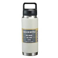 Термос вакуумный RIAS Vacuum Bottle 987A из нержавеющей стали 600 мл White (3_04638)