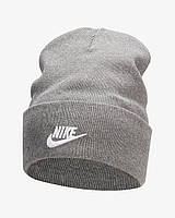 Шапка Nike Tall Cuff Futura Beanie (FB6528-091) ONE SIZE Серый NB, код: 8452591