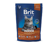 Сухой корм для живущих в помещении Brit Premium Cat Indoor 300 г NB, код: 2683290