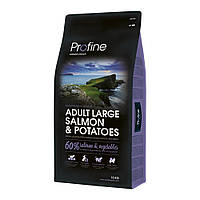 Сухой корм Profine Adult Large Salmon Potato 15 kg (для взрослых собак крупных пород) NB, код: 2734173