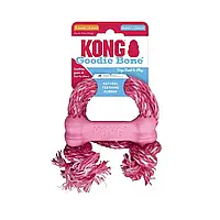 Жевательная кость для щенков с веревкой KONG Puppy Goodie Bone XS Pan