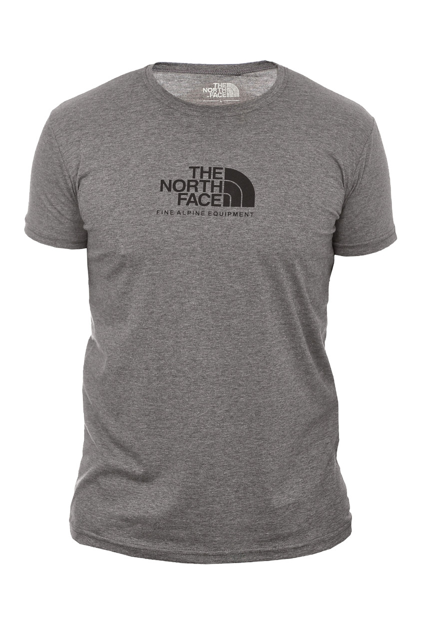 Футболка чоловіча The North Face 24-2000 (24-4004) темно-сіра