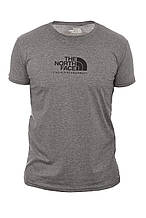 Футболка чоловіча The North Face 24-2000 (24-4004) темно-сіра