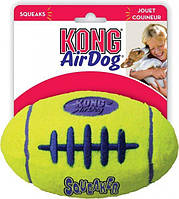 Игрушка регби мяч для собак средних и больших пород (Конг) Kong AirDog Squeaker Football L Pan