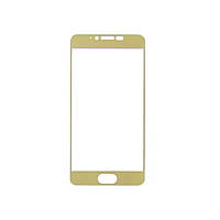 Защитное цветное стекло Glass 2.5D Full Screen для Meizu M5 Gold (11104) SB, код: 727109