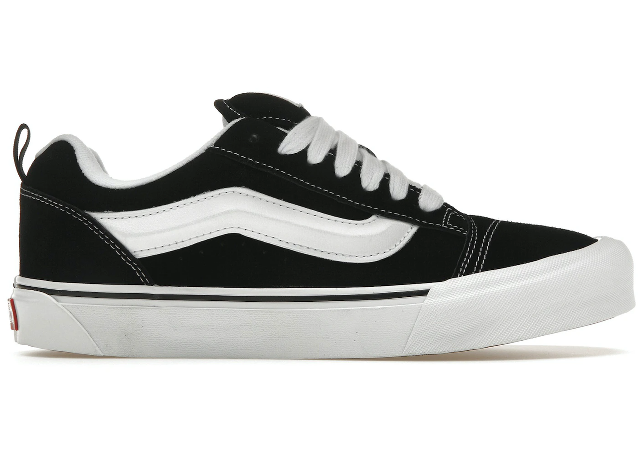 Кеди низькі Vans Knu Skool Black White Coloris noir/blanc Homme — VN0009QC6BT