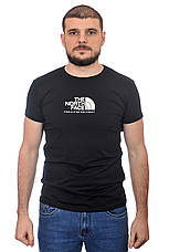 Футболка чоловіча The North Face 24-2000 (24-4004) чорна, фото 3