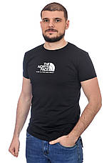 Футболка чоловіча The North Face 24-2000 (24-4004) чорна, фото 4