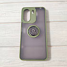 Чохол Armor Ring для Xiaomi Redmi 13C / Poco C65 Протиударний з кільцем (різні кольори), фото 2