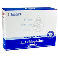 Пробиотик для кишечника Acidophilus L Santegra 60 капсул QT, код: 2728871