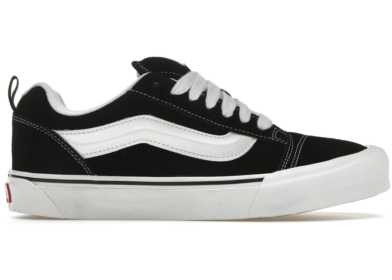 Кеди низькі Vans Knu Skool Black White Coloris noir/blanc Homme - VN0009QC6BT