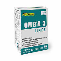 Омега 3 JUNIOR AN NATUREL (300 мг Омеги 3) капсулы 60 QT, код: 6870579