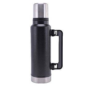 Термос для напоїв RIAS 970 Classic зі складною ручкою 1.4L Black (3_04658)