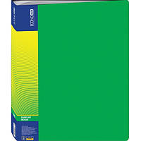 Папка А4 на 60 файлов E30606-04 зеленая