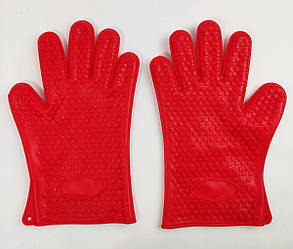 Жароміцні кухонні рукавиці рукавички antiscald gloves 2 шт, фото 1