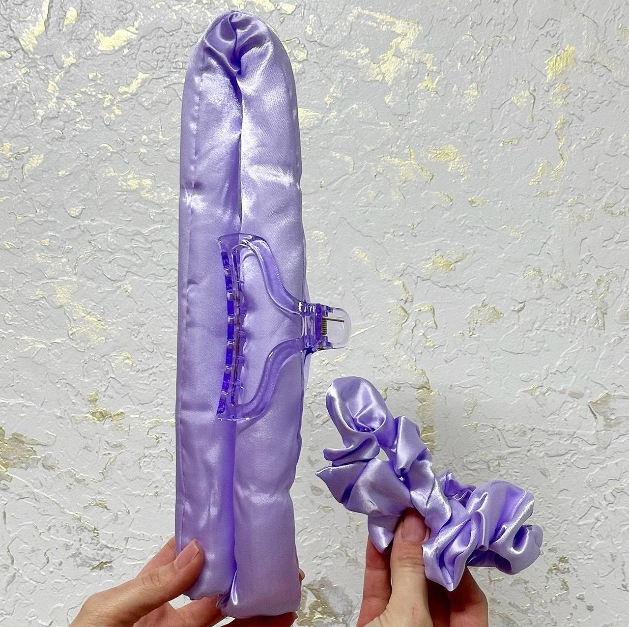 М'які бігуді для холодної завивки волосся (Фіолетові)