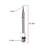 Жало для USB паяльника 510 типу "B" — конус, фото 2