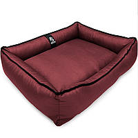 Лежак для собак и котов EGO Bosyak Waterproof M 75х65 Бордовый (спальное место для собак и ко GT, код: 7635041