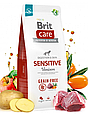 Сухий корм Brit Care Dog Grain-free Sensitive для собак з чутливим травленням, беззерновий з олениною, 12 кг, фото 4