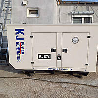 Дизельный генератор KJ Power KJS 76. Номинальная мощность - 69 кВА/55 кВт
