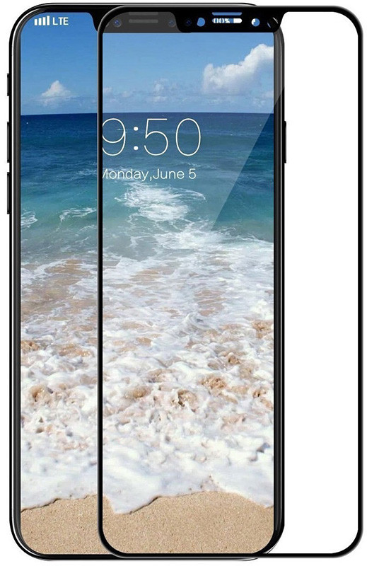Захисне скло Mocoll 3D Full Cover 0.3 mm Black Diamond Tempered Glass Apple iPhone X/XS/11 Pro Black
