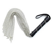 Эксклюзивная плеть с металлическими цепями Metal Chain Whip Tails Whip Bdsm4u OB, код: 8367190