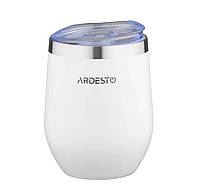 Термокружка из нержавеющей стали 350 мл Ardesto Compact Mug AR2635MMW White US, код: 8332447